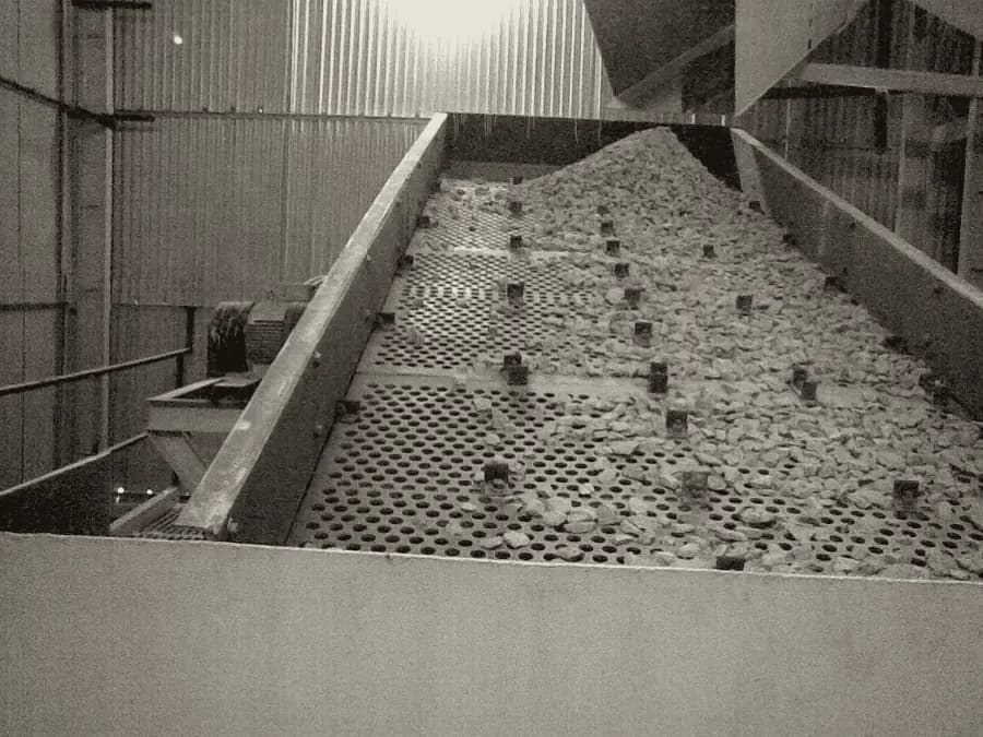 Commissioned crushing plant serving quarry operations in Tamil Nadu