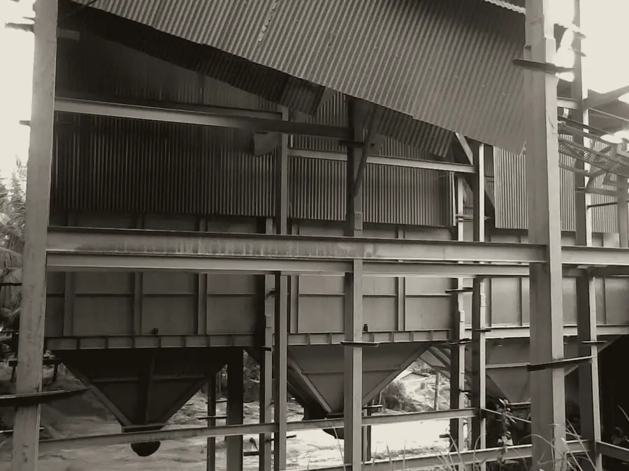 Cone crusher and transfer conveyors engineered by Krishna Engineering Works